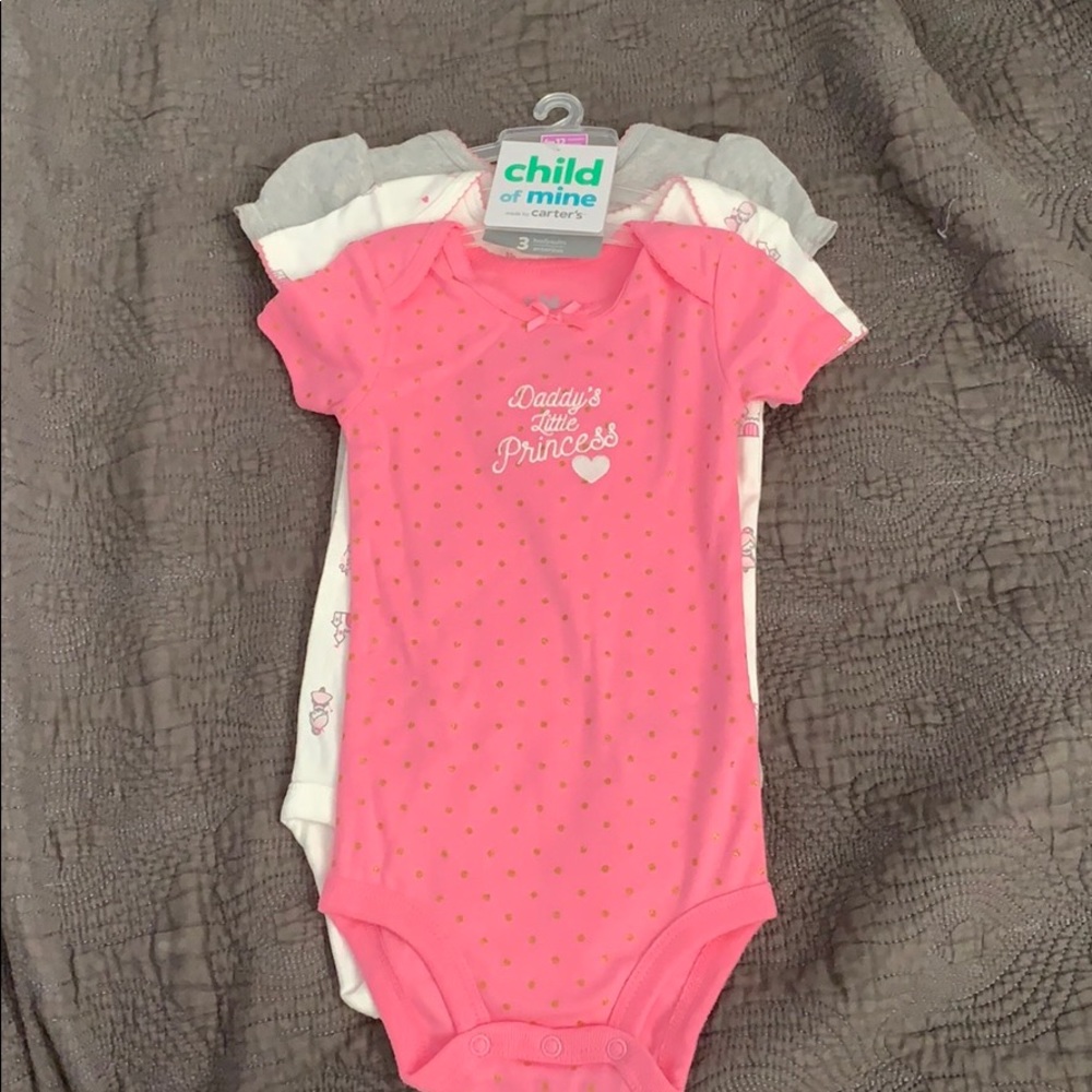 Carter’s child of mine 3 piece onesie